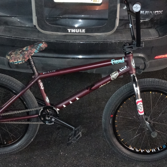 Pro Bmx (fiend byke co. Reynolds V2 merlot 21 tt) - Picture 2 of 16